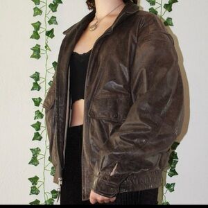 Men’s Peter England Mission Aviation Bomber Jacket